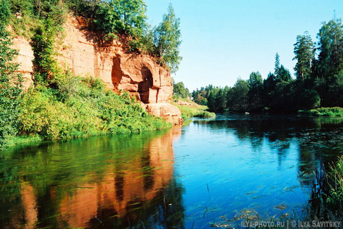 Сиверская. Река Оредеж. (Фотограф Илья Савицкий)
